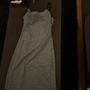 Sugar & Cream. Medium grey dress